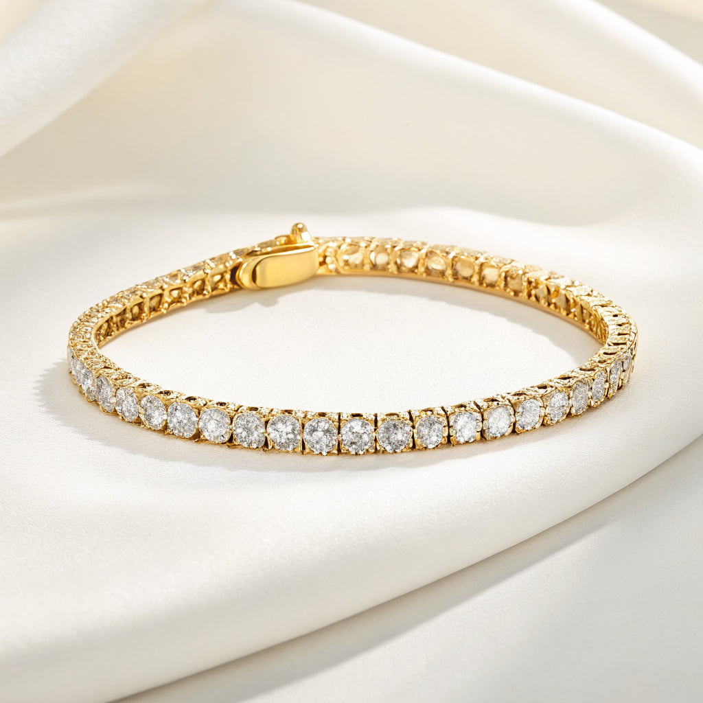 crystal tennis bracelet - Norfloor