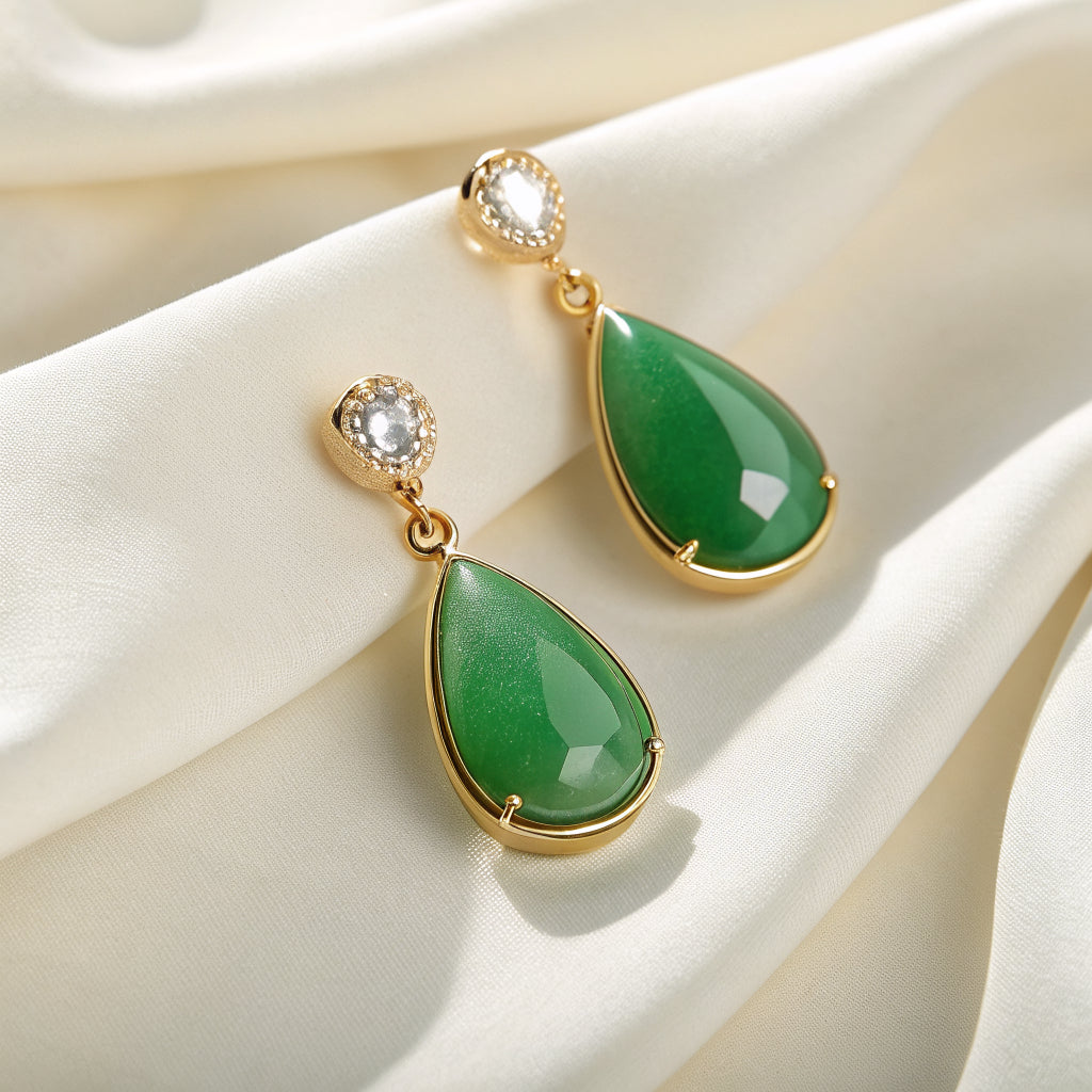 gemstone stud earrings - Norfloor