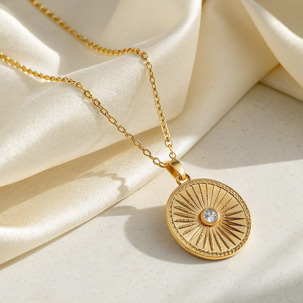 sun pendant necklace - Norfloor