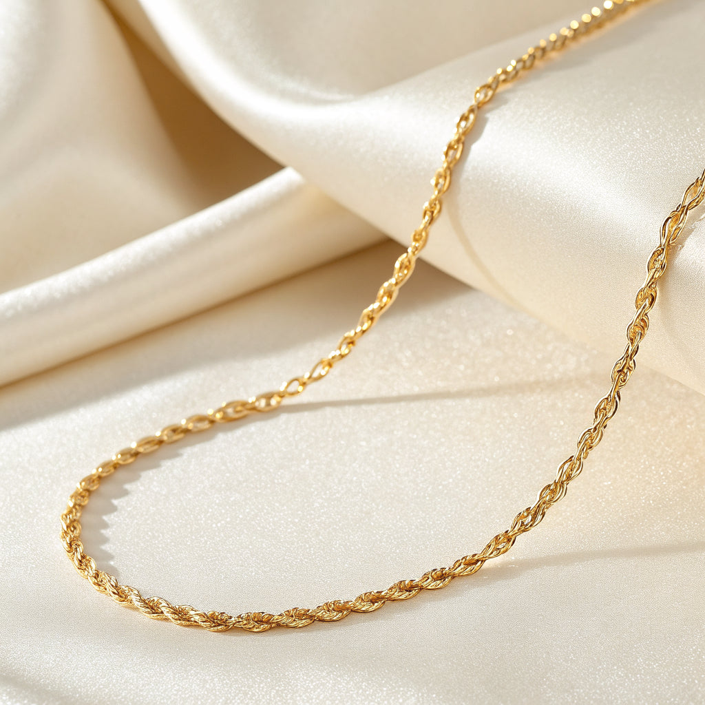 twist chain necklace - Norfloor