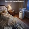 12000 BTU Portable Air Conditioner, 3-in-1 Cooling, Fan & Dehumidifier, Smart App, Voice & Remote Control, Universal Window Kit - view 3