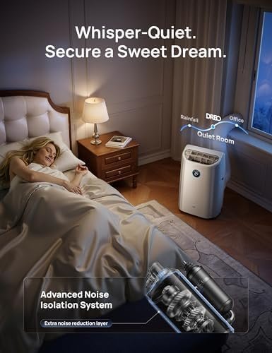 12000 BTU Portable Air Conditioner, 3-in-1 Cooling, Fan & Dehumidifier, Smart App, Voice & Remote Control, Universal Window Kit - view 3