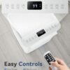 9000 BTU Portable Air Conditioner with WiFi Control, 4-in-1 Cooling, Dehumidifier, Fan & Sleep Mode, Remote Control, 24-Hour Timer - view 3