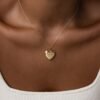 Handwriting Heart Locket Necklace - Norfloor