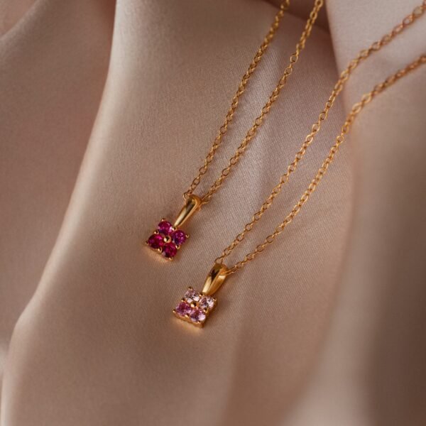 norfloor-ombre-birthstone-blossom-necklace-3 Ombre Birthstone Blossom Necklace - Norfloor