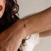 Dainty Baguette Birthstone Bracelet - Norfloor