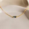 Dainty Baguette Birthstone Bracelet - Norfloor