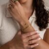 Dainty Baguette Birthstone Bracelet - Norfloor