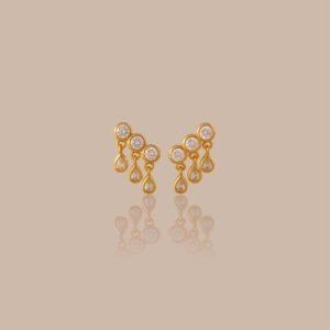 Crystal Raindrop Studs - Norfloor