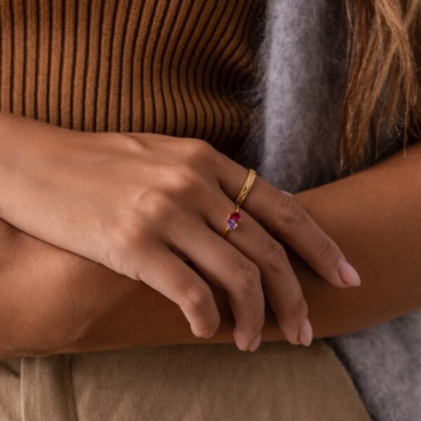 norfloor-toi-et-moi-teardrop-heart-ring-5 Toi et Moi Teardrop Heart Ring - Norfloor