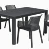 norfloor-elisa-dining-chair-set-of-6-grey-3 Elisa Dining Chair Set of 6 - Grey - view 3