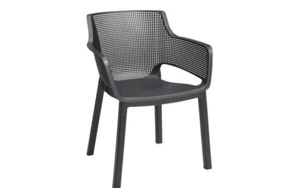 norfloor-elisa-dining-chair-set-of-6-grey-4 Elisa Dining Chair Set of 6 - Grey - view 4