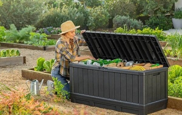 norfloor-kentwood-350l-storage-box-grey-6 Kentwood 350L Storage Box - Grey - view 6