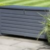 Medium Aluminium Storage Box in Grey