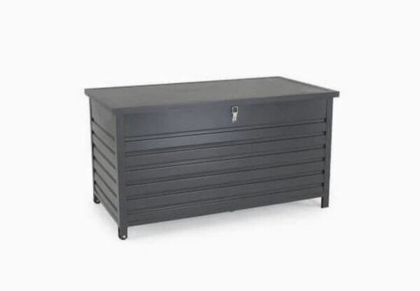 Medium Aluminium Storage Box in Grey - view 2