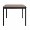 Signature Porto 160cm Table + Elisa Dining Chair, Set of 6 - Ashwood Brown - view 4
