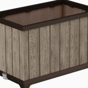 Signature Rectangular Planter - Ashwood Brown