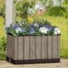Signature Rectangular Planter - Ashwood Brown - view 3