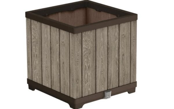 norfloor-signature-square-planter-ashwood-brown-2 Signature Square Planter - Ashwood Brown - view 2