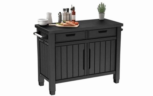 norfloor-unity-outdoor-kitchen-bbq-table-and-storage-cabinet-grey-1 Unity Outdoor Kitchen BBQ Table and Storage Cabinet - Grey