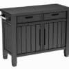 norfloor-unity-outdoor-kitchen-bbq-table-and-storage-cabinet-grey-4 Unity Outdoor Kitchen BBQ Table and Storage Cabinet - Grey - view 4