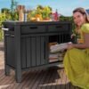 norfloor-unity-outdoor-kitchen-bbq-table-and-storage-cabinet-grey-6 Unity Outdoor Kitchen BBQ Table and Storage Cabinet - Grey - view 6